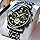 OLEVS Men’s Waterproof Luxury Stainless Steel Big Face Watch