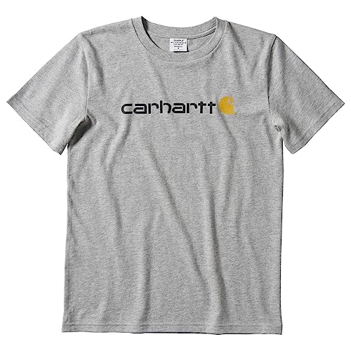 Carhartt Boys' Durable Cotton Logo T-Shirt