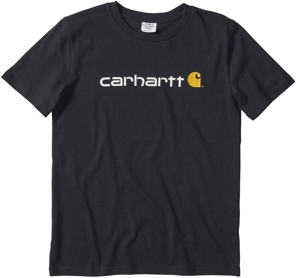 Carhartt Boys' Durable Cotton Logo T-Shirt