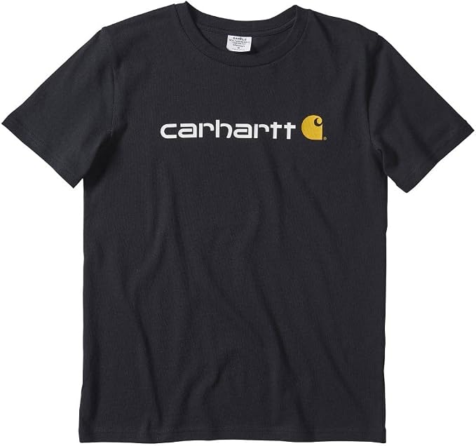 Carhartt Boys' Durable Cotton Logo T-Shirt