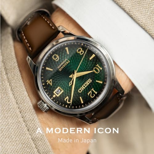 Seiko Presage Cocktail Time Men's Automatic Watch Green Dial