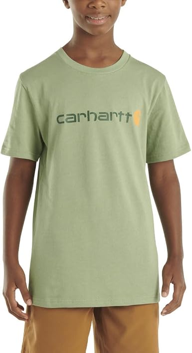 Carhartt Boys' Durable Cotton Logo T-Shirt