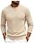 Men's Casual Crewneck Pullover Knit Sweater