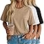 Women's Cotton Oversized Half Sleeve Crew Neck Tees - 3 Pack