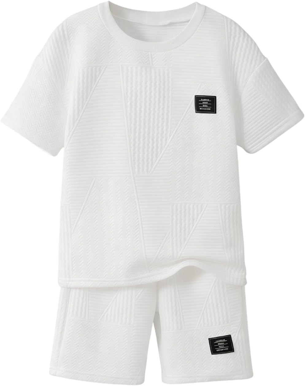 Boys Summer Short Sleeve Top & Shorts Set Casual Outfit