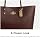 Coach Town Women's Leather Tote Bag