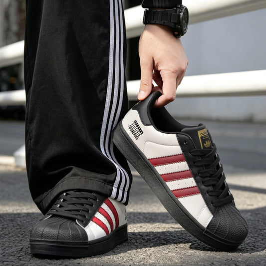 Unisex Low-Top Scallop Head Sports Shoes for Casual & Training