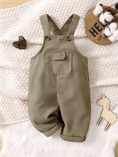 Cute Baby Unisex Suspender Pants for Spring and Fall - ayq