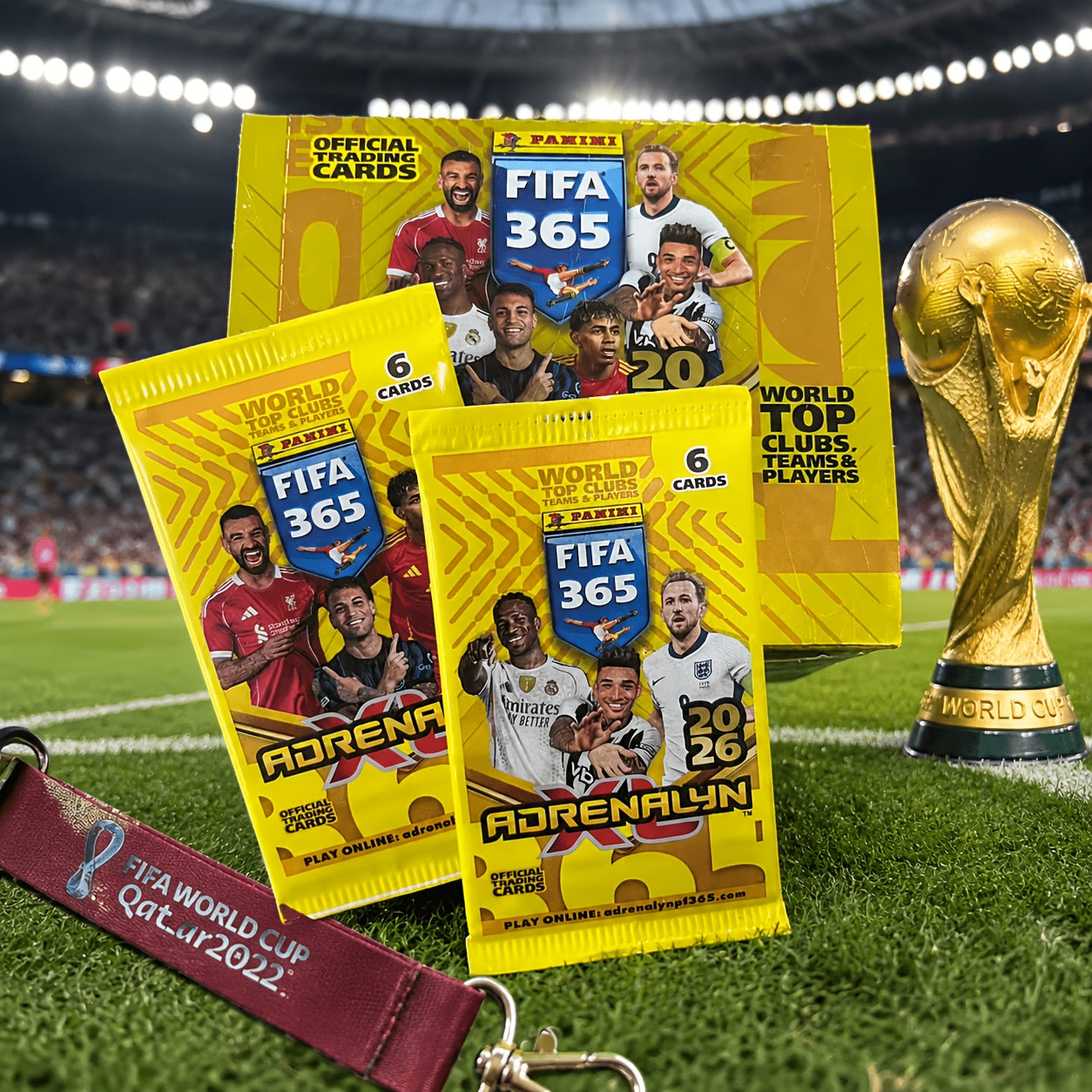 Panini FIFA 2026 World Cup Football Trading Card Single Pack
