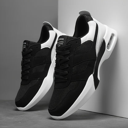 Lightweight Breathable Mesh Sports Shoes with Anti-Slip PU Sole
