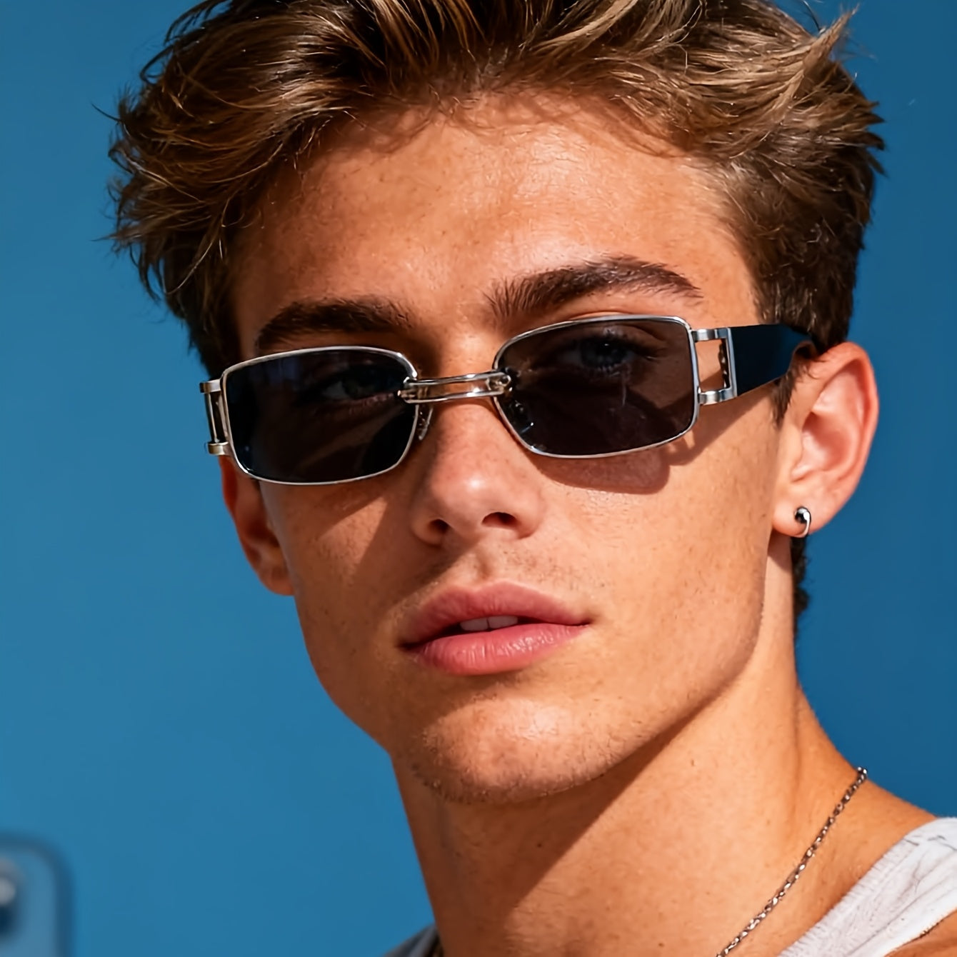 Unisex Retro UV400 Sunglasses with Durable Composite Frame