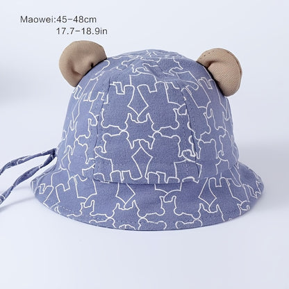 Baby Bucket Hat for 6-36 Months, Lightweight Sun Protection