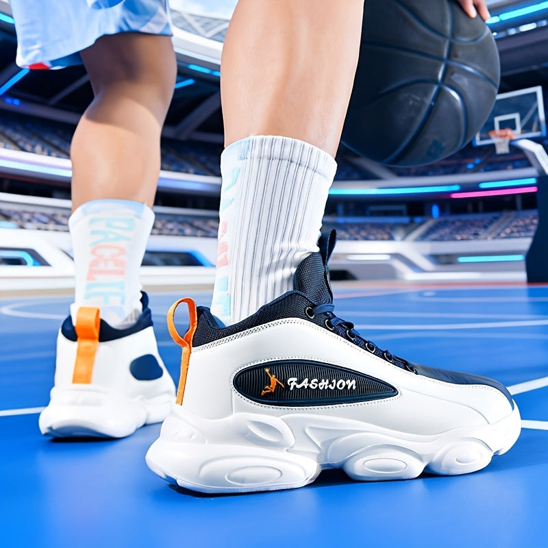 Men's Lightweight High-Top Sneakers for Casual & Sports Wear