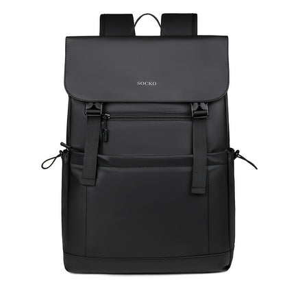 Business Travel Backpack   Men'S Stylish Black  Gray-Green Large-Capacity Backpack with Dry Wet Separation   Perfect for Business Trips, Gym, Swim  Short Stays   Durable Commuter Backpack for Work, School, and Travel   60-I