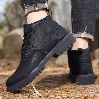 Men's Lightweight Casual Vintage Ankle Boots with Soft Sole