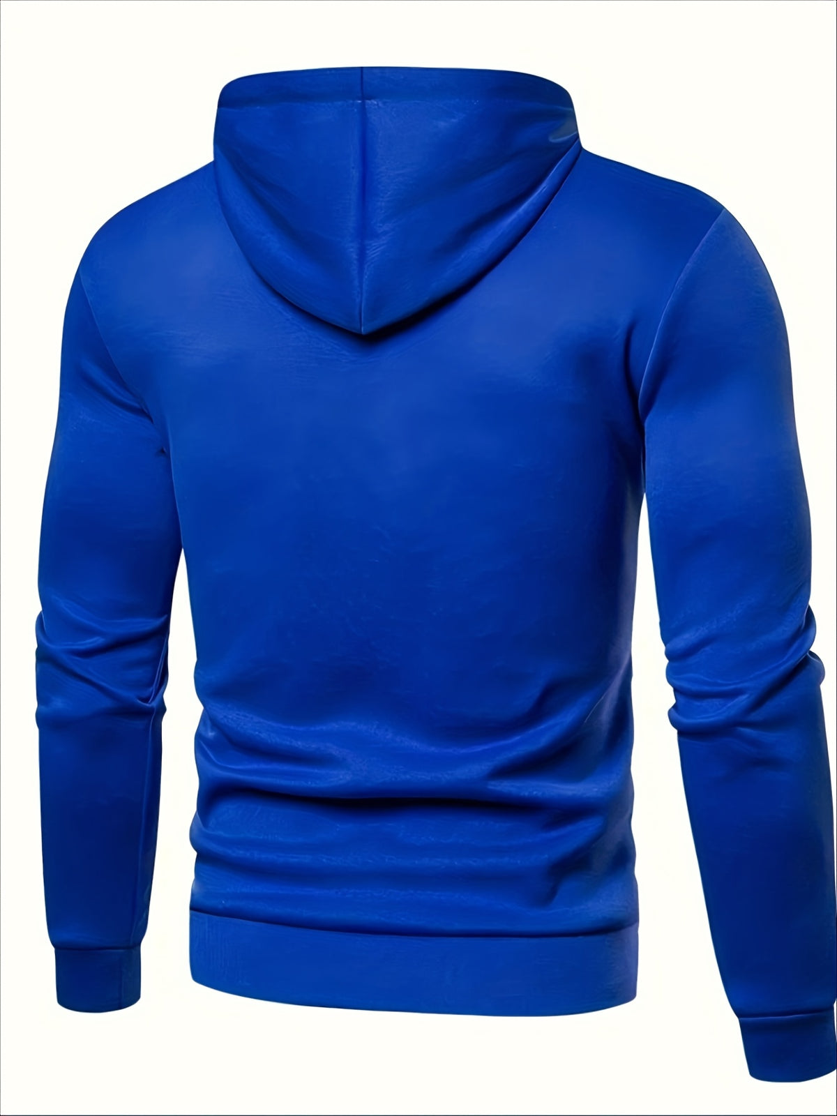 Men's Polyester Hoodie Zipper Sweatshirt for Fall Sportswear