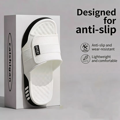Men's Sporty EVA Cloud Slides with 3cm Non-Slip Sole