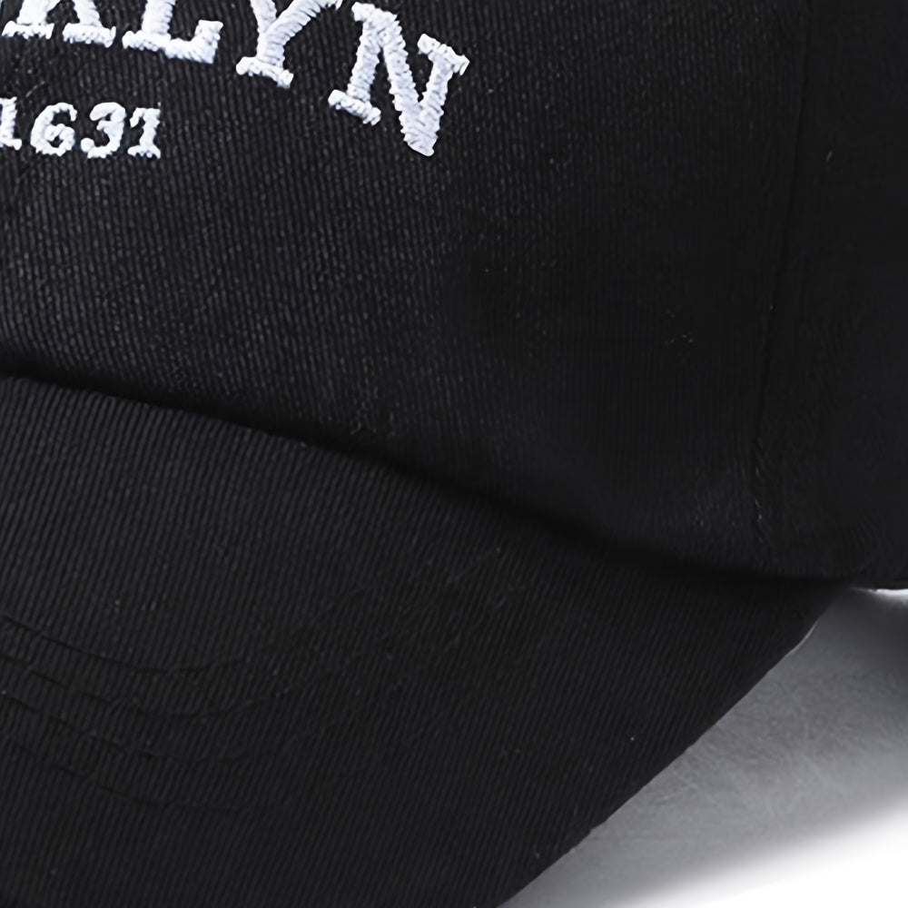 Embroidered BROOKLYN Baseball Caps - Adjustable Unisex 2-Pack