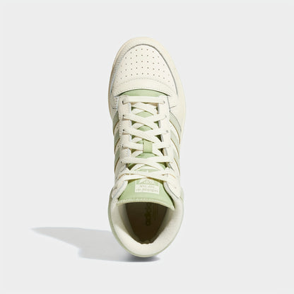 Adidas Women's Clover High-Top Sneakers - Casual Striped Lace-Up Shoes with Synthetic Cover Upper, Breathable Fabric Lining  Durable Rubber Sole for All-Season Wear (GX0815), Comfortable Footwear, Laceup Closure, Everyday Fo