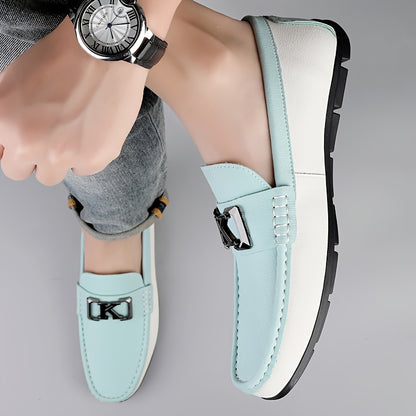 Men's Soft Slip-On Casual Shoes - Breathable Non-Slip Sole