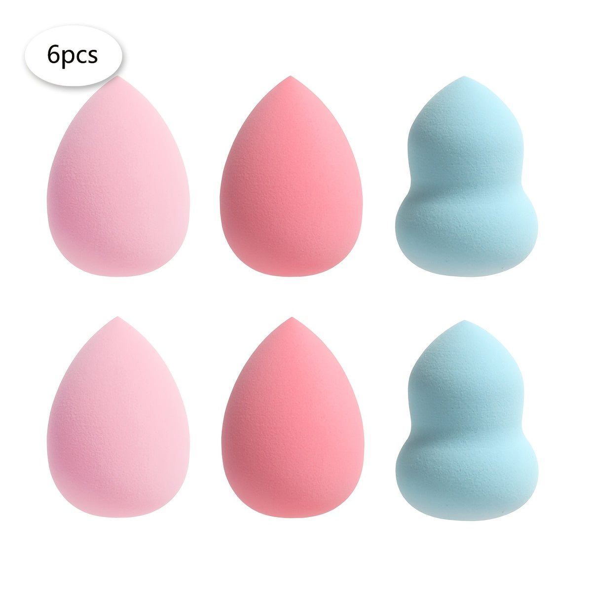 Medium Professional Makeup Sponges - Soft, Latex-Free Applicators