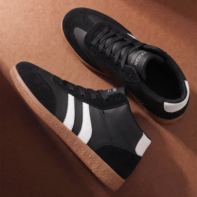 Men's Vintage Style Casual Lace-Up Shoes for All Seasons