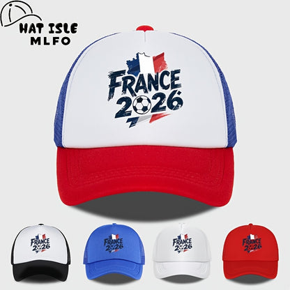 2026 France Football Printed Adjustable Baseball Cap