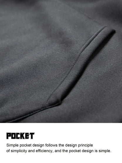 Halloween Men'S Hoodie with PARIS Lettering And Drawstring Sweatpants Set, a Must-Have Outfit for Autumn And Winter, Perfect for Everyday Outdoor Wear