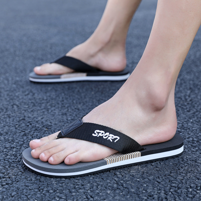 Men's Lightweight Breathable Flip-Flops for Summer & Casual Wear