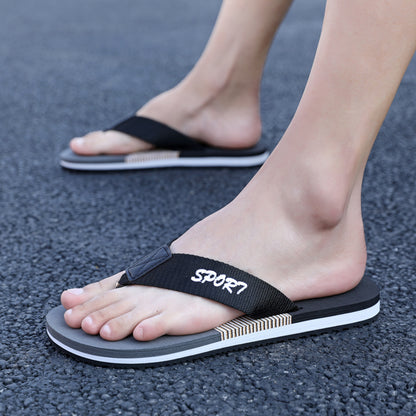 Men's Lightweight Breathable Flip-Flops for Summer & Casual Wear