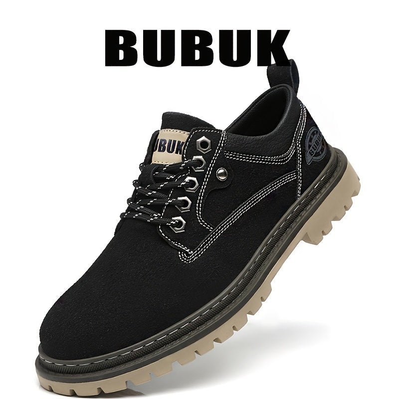 Men's Vintage British Style Casual Ankle High-Top Boots