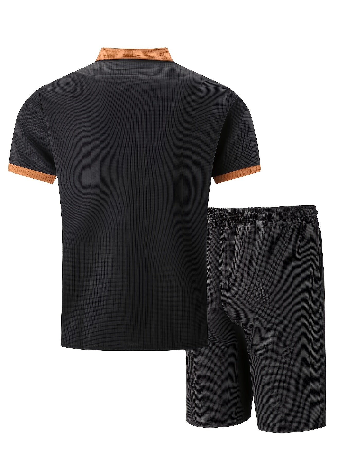 Men's Summer Set: Polo Shirt & Shorts, Lightweight, Breathable