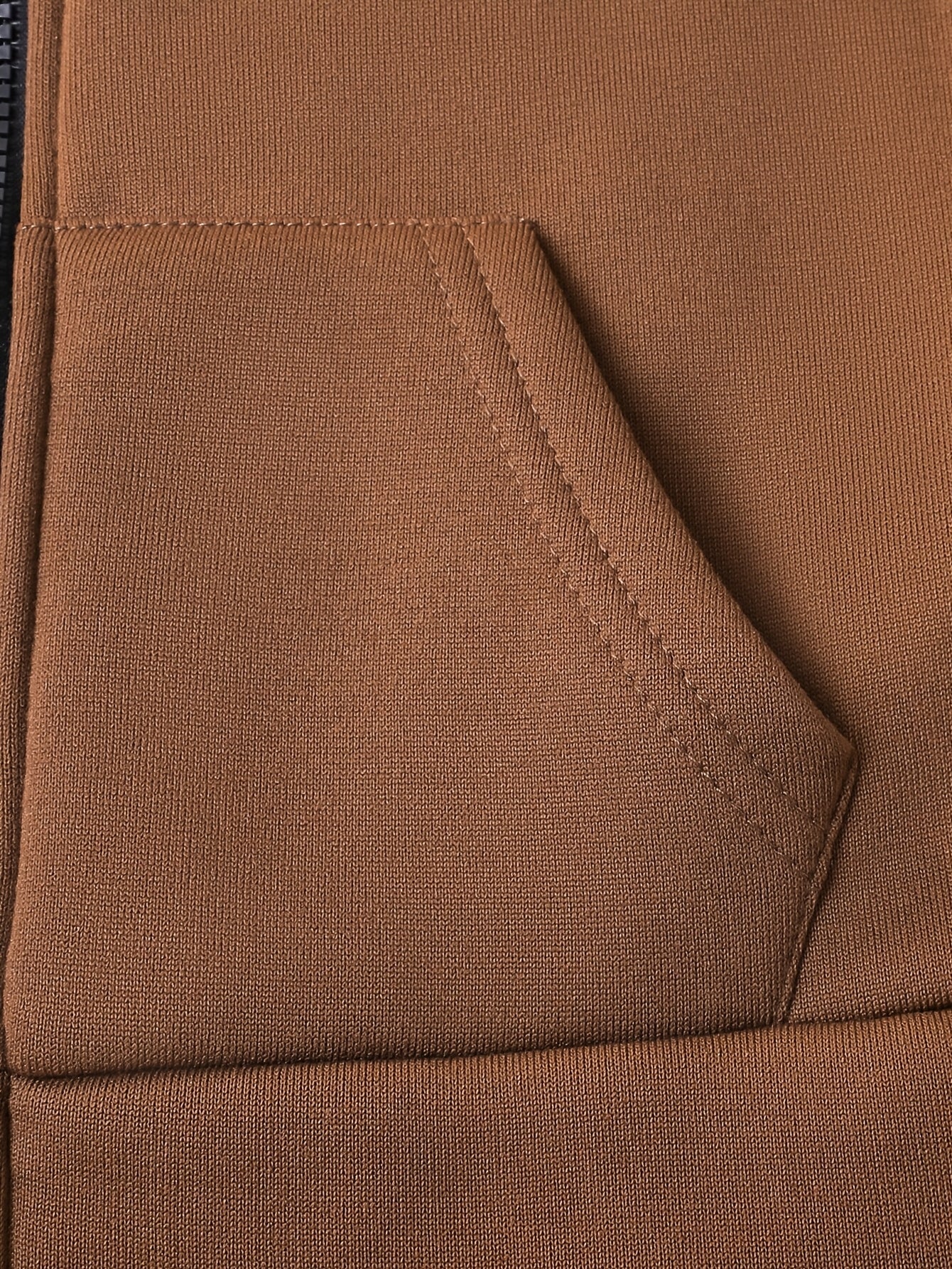 2pcs Boys' Autumn/Winter Fleece-Lined Hooded Zip-Up Jacket and Pants Set with Bird Print, Simple Color Block Design with Pockets, Fashionable Sporty Outfit for Outdoor Activities and Daily Wear, 100% Polyester Knit Stretch Fa