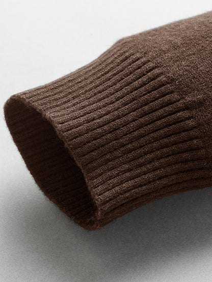 Men's High Neck Fashion Warm Comfortable Soft Skin-Friendly Commuter Sweater Inner Layer 1NG01