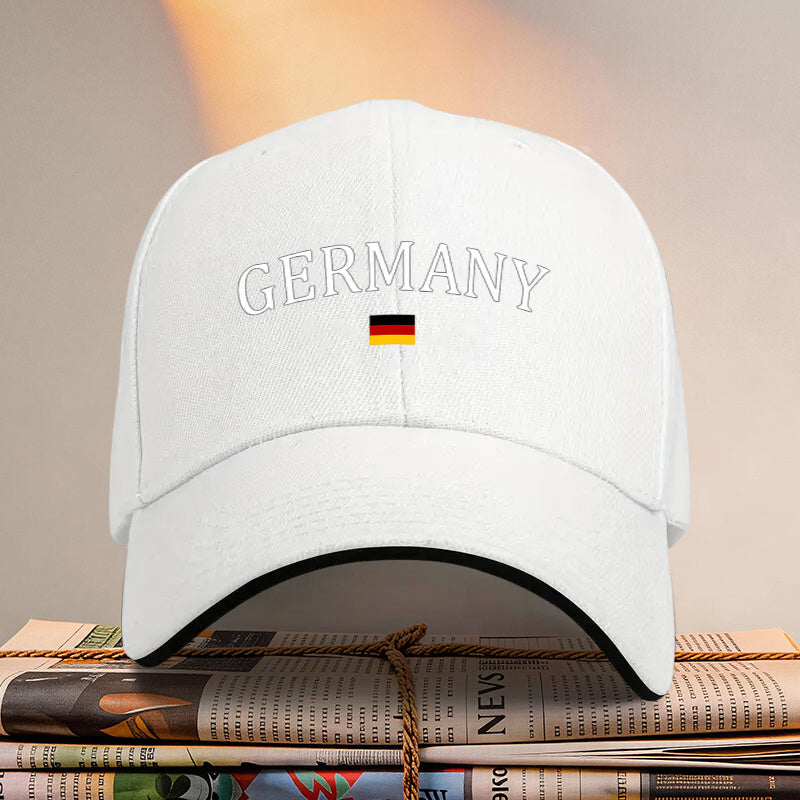 Adjustable German Flag Baseball Cap Lightweight Casual Hat
