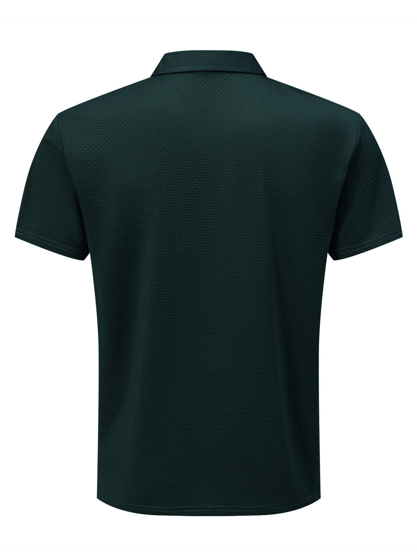 G884-DIOS Men's Short Sleeve Casual Summer Printed T-Shirt - Fashionable and Versatile Top, Geometric Design, Lightweight Golf Shirt - ayq