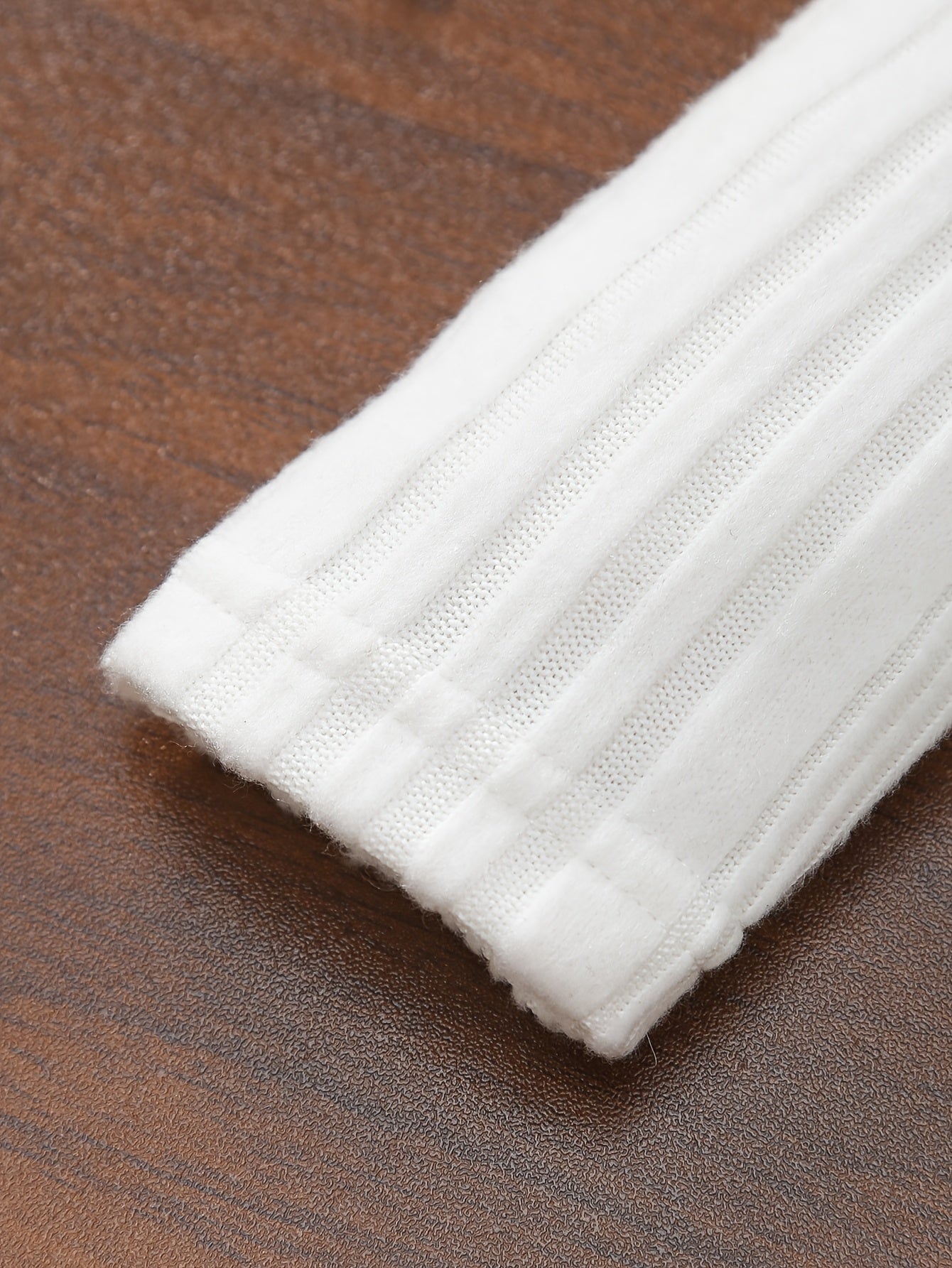 2pcs Baby Winter Outfit Set: Cozy Fluffy Sleeve Smock Dress & A-Line Bow with Collar & Fringe Trim - Soft Warm Clothes for Photoshoots, Christmas (Hand Washable), Perfect for Outdoor