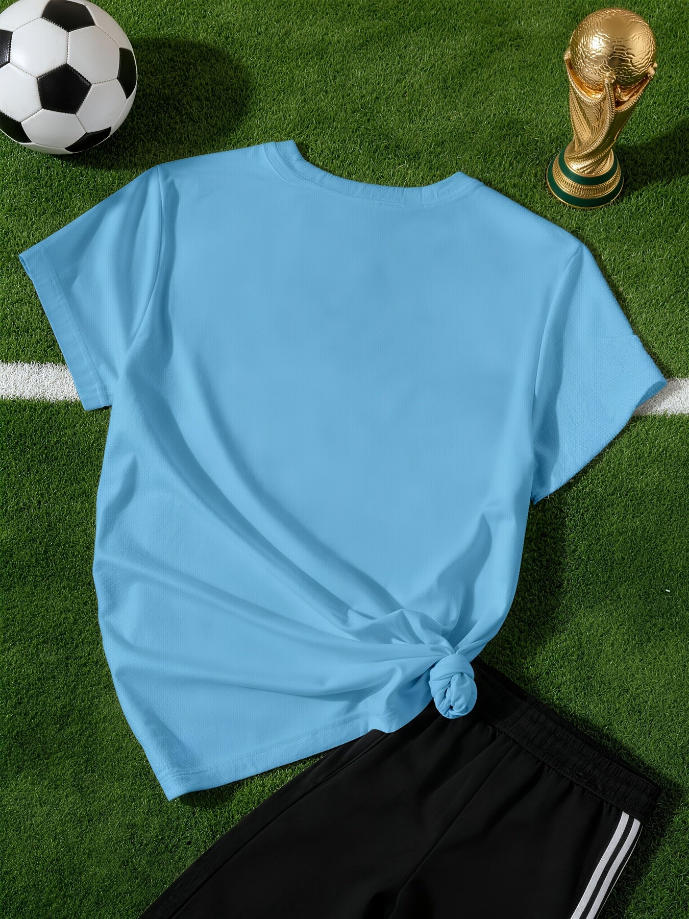 2026 World Cup Girls' Casual Polyester T-Shirt with FIFA Print
