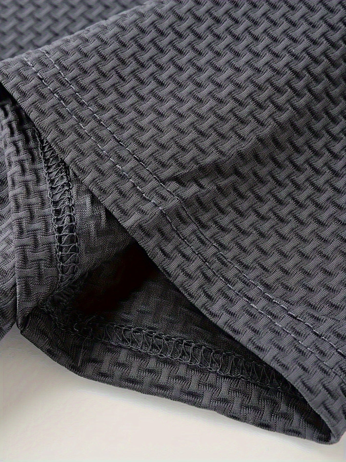 FS1128 Style Men'S Jacquard Polo Shirt with Unique Print Patterns, Casual Short Sleeves, Summer Fashion, Breathable Embossed Top, a Perfect Gift - ayq