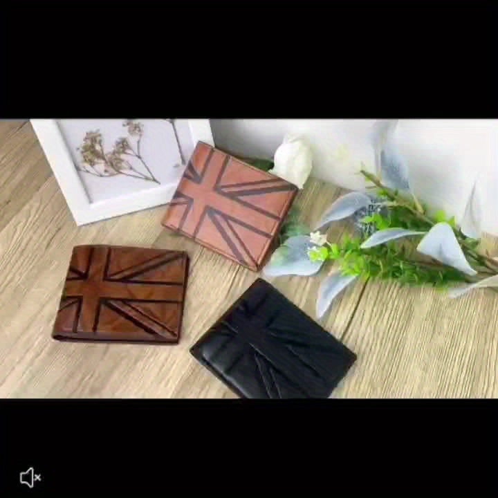 Zuolaiwt European And American Retro Short Wallet for Men with a Large Capacity Coin Purse And Multiple Card Slots