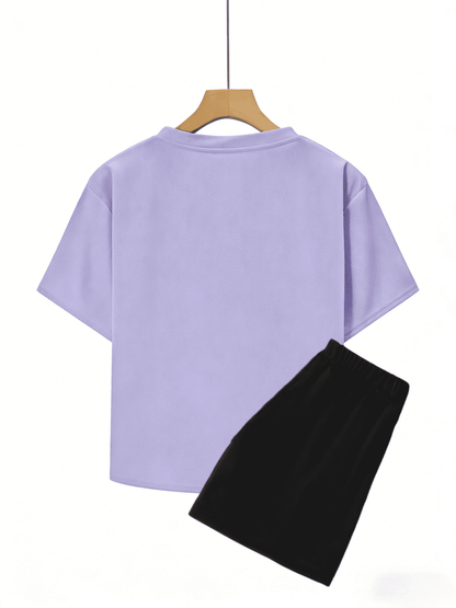 Baby Toddler Boys' Two-Piece Soft Knit Shorts Set - Summer Style - ayq