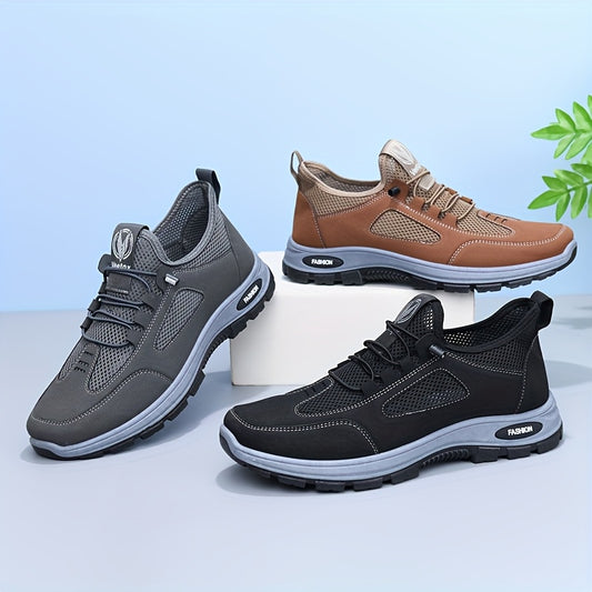 NeoFlex Men'S Breathable Running Shoes - Elastic Weave Upper  Cloud Cushion Technology, Lightweight Low-Top Design for Gym, Workout, Streetwear - All-Season Comfort, Gym Footwear, Sleek Sporty Look, Durable Rubber Sole