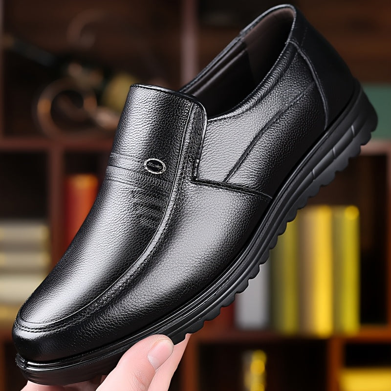 Men's Casual & Business Low-Top Dress Shoes in Black