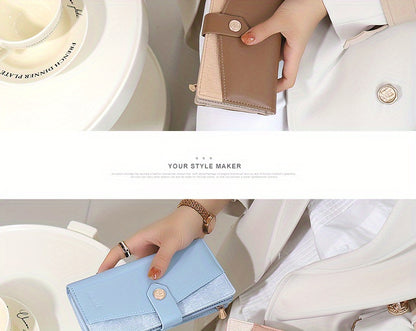 Women's Wallet 2024 New Niche Design High-End Large Capacity Long Card Holder Dual Function