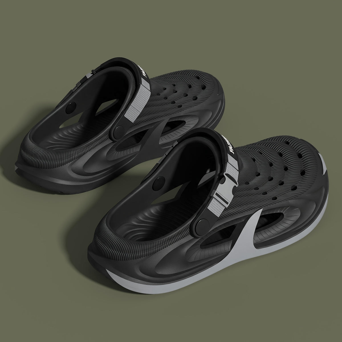 Men's All-Season Casual Slip-On EVA Slippers with Cushioned Sole
