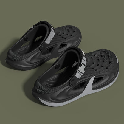 Men's All-Season Casual Slip-On EVA Slippers with Cushioned Sole