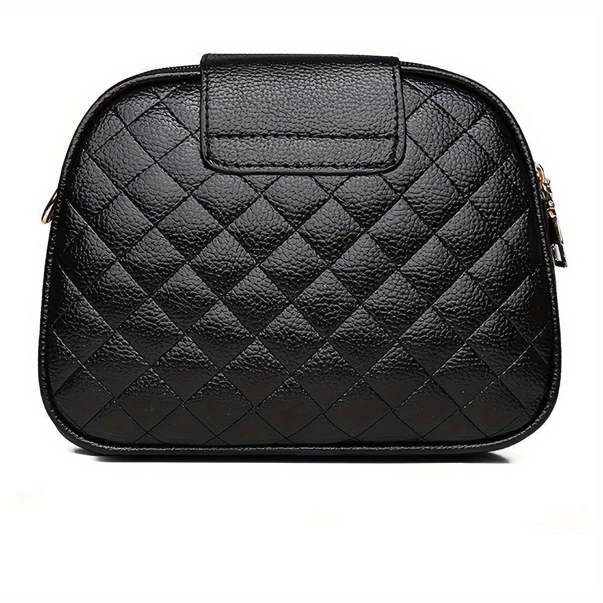 2024 Trendy Shoulder Bags, Popular Diamond-Patterned Spring And Summer Women'S Black Crossbody Mini Bags, Versatile Small Bags, Authentic Multi-Layer Women'S Bags, New Fashionable Middle-Aged Bags, Three-Layer Small Square Ba