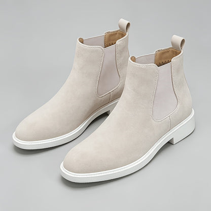 Men's Casual Chukka Boots High Top Non-Slip Rubber Sole