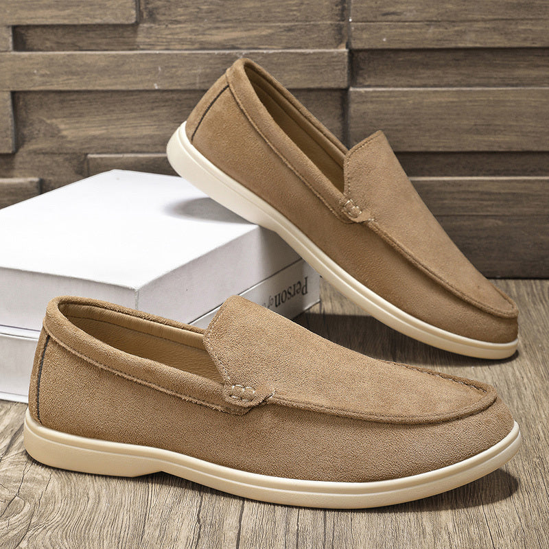 Men's Casual Slip-On Loafers Vintage Style All-Season
