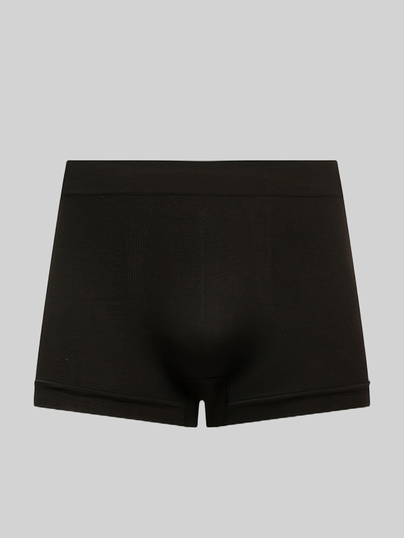 Men's Seamless Breathable Boxer Briefs - 6 Pack Solid Colors